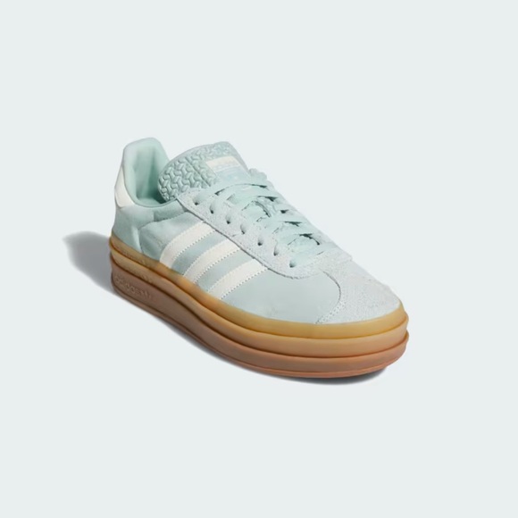 adidas Shoes - NWT! Adidas | Gazelle Bold - Ash Green, Size 9